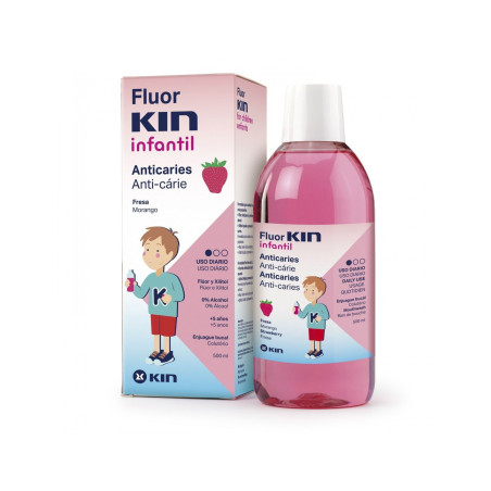 KIN COLUTORIO INFANTIL COLUTORIO INFANTIL FRESA 500ML