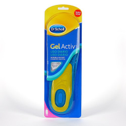 SCHOLL GEL ACTIV USO DIARIO MUJER 1 PAR