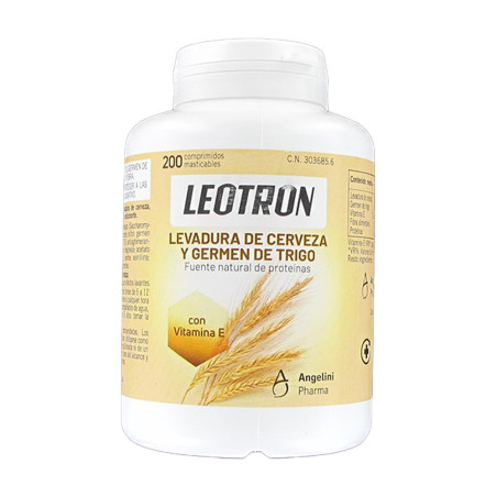 ANGELINI LEVADURA DE CERVEZA Y GERMEN DE TRIGO 200 COMP