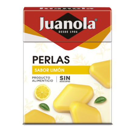 JUANOLA PERLAS BALSÁMICAS SABOR LIMÓN VERDE SIN AZÚCAR