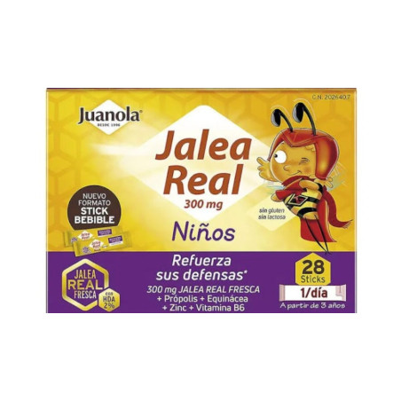 JUANOLA JALEA REAL NIÑOS STICKS BEBIBLES