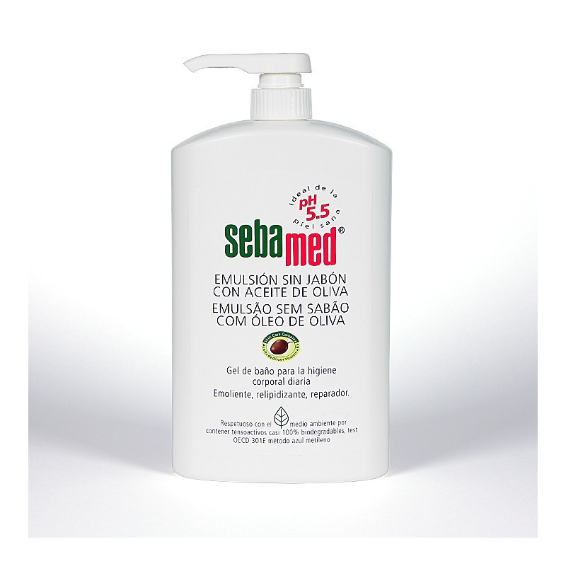 SEBAMED EMULSIÓN SIN JABÓN CON ACEITE DE OLIVA 1000 ML