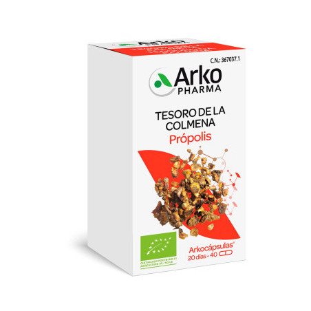 ARKOPHARMA PRÓPOLIS 40 CÁPSULAS