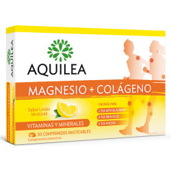 AQUILEA MAGNESIO + COLÁGENO 30 COMP