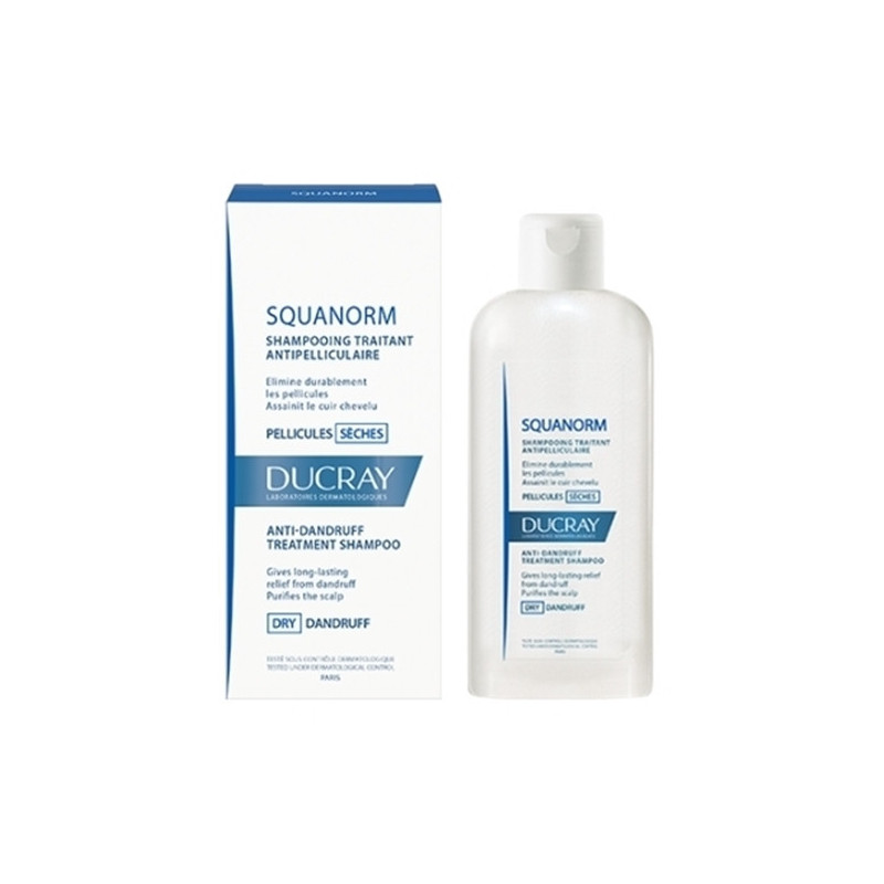 DUCRAY SQUANORM CHAMPÚ TRATAMIENTO CASPA SECA 200 ML