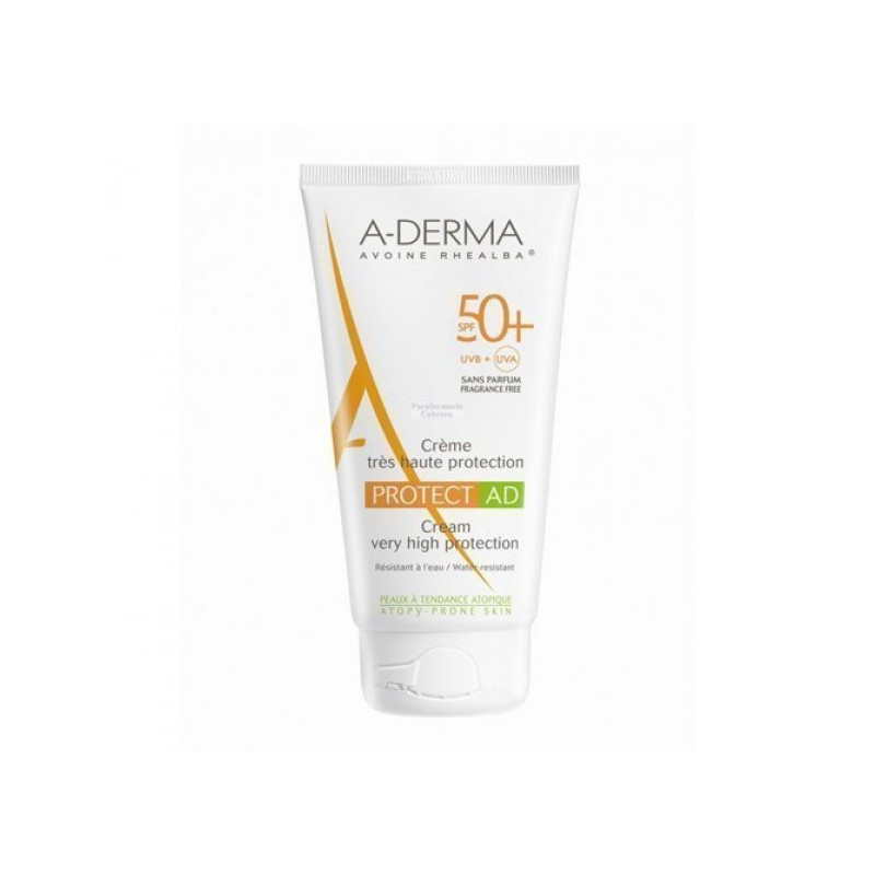 A-DERMA PROTECT AD CREMA MUY ALTA PROTECCIÓN SPF50 PIELES ATÓPICAS 150ML