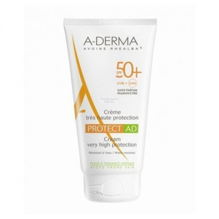 A-DERMA PROTECT AD CREMA MUY ALTA PROTECCIÓN SPF50 PIELES ATÓPICAS 150ML