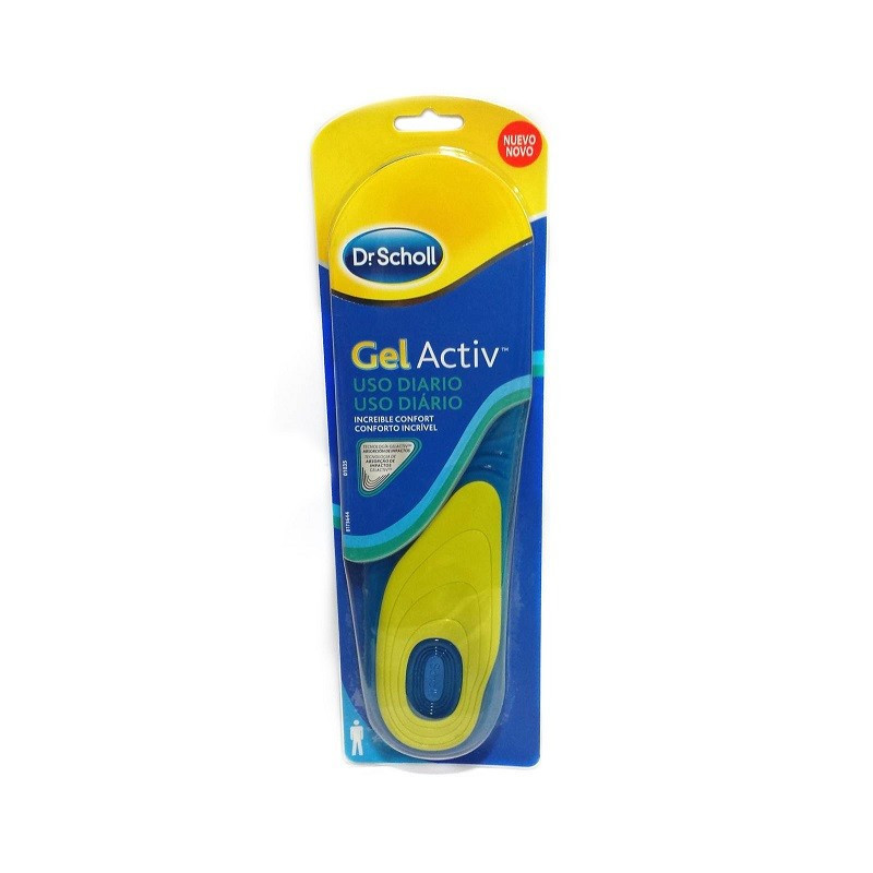 SCHOLL GEL ACTIV USO DIARIO HOMBRE 1 PAR