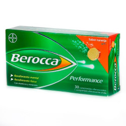 BEROCCA PERFORMANCE NARANJA 30 COMPRIMIDOS EFERVESCENTES