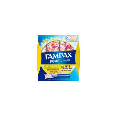 TAMPAX COMPAK PEARL REGULAR 16 UDS