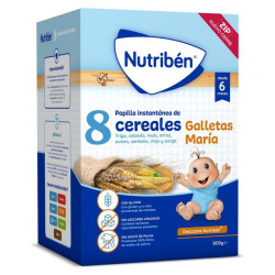 NUTRIBÉN 8 CEREALES GALLETAS MARÍA 600 G