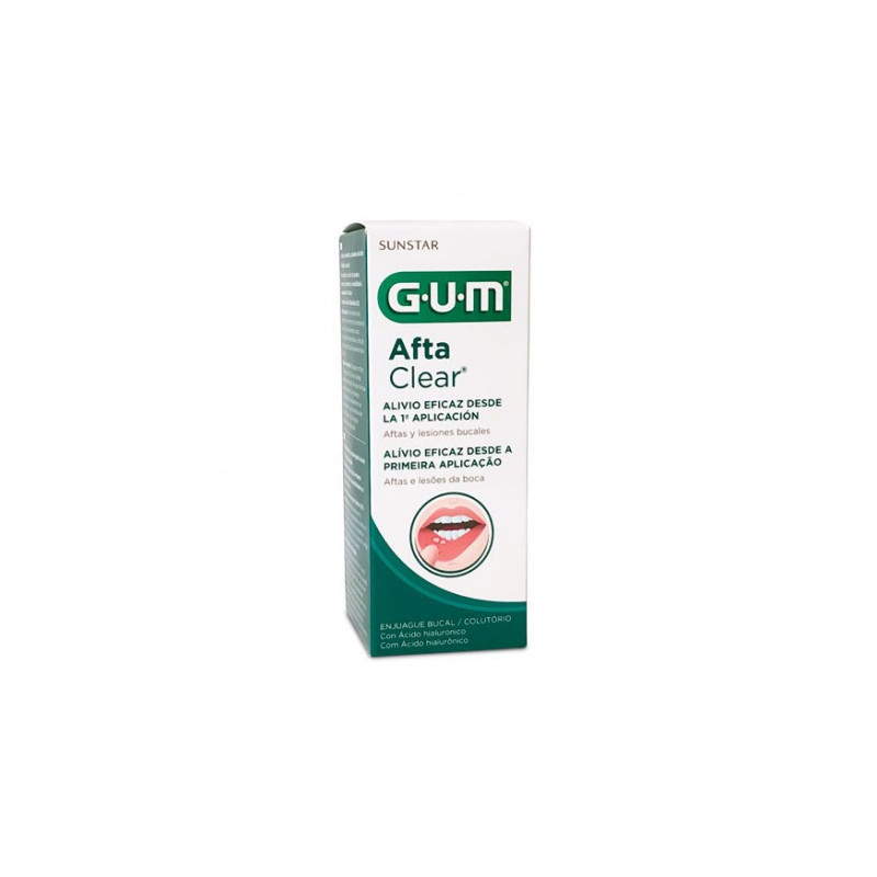 GUM AFTACLEAR COLUTORIO 120ML