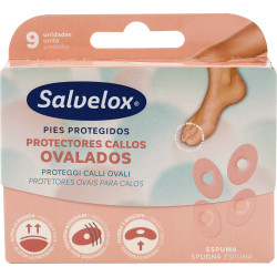 PARCHE CALLOS PROTECTOR SALVEPED OVALADO 9 U