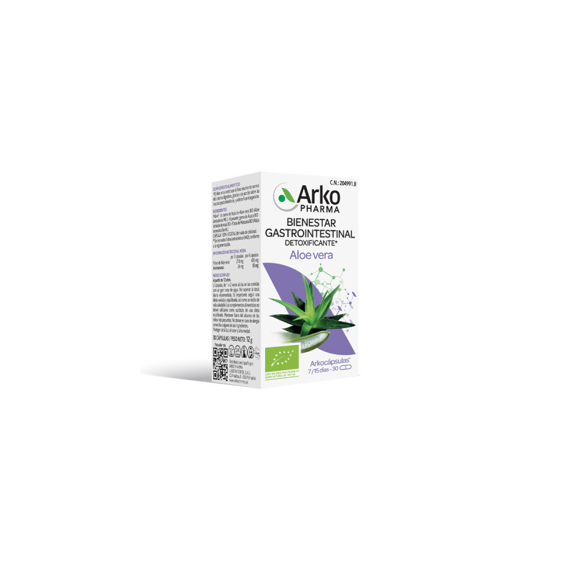 ARKOPHARMA ALOE VERA BIO 30 CÁPSULAS