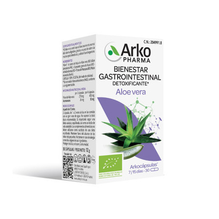 ARKOPHARMA ALOE VERA BIO 30 CÁPSULAS