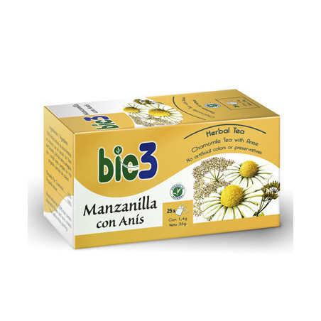 BIE3 MANZANILLA CON ANÍS 1.4 gr 25 BOLSITAS