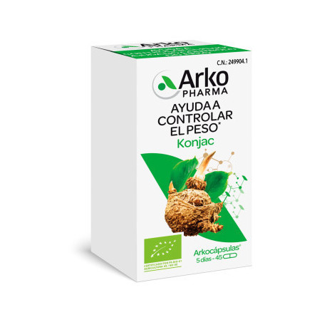 ARKOPHARMA KONJAC 45 CÁPSULAS