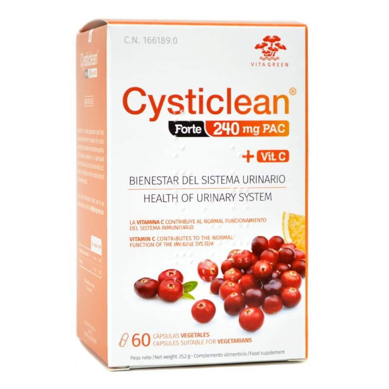 CYSTICLEAN FORTE 240 MG 60 CÁPSULAS