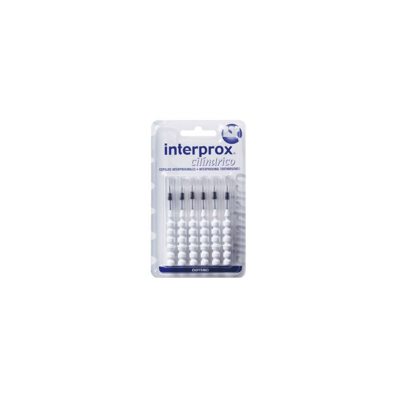 INTERPROX CEPILLO DENTAL INTERPROXIMAL CILINDRICO 6 UNIDADES