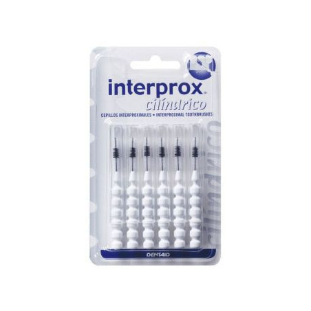 INTERPROX CEPILLO DENTAL INTERPROXIMAL CILINDRICO 6 UNIDADES