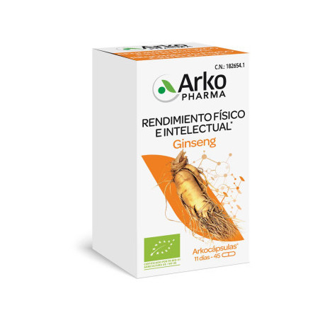 ARKOPHARMA GINSENG 45 CÁPSULAS