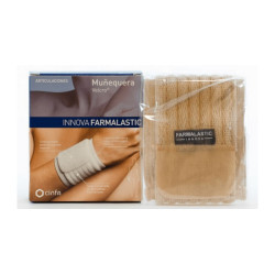 FARMALASTIC INNOVA MUÑEQUERA VELCRO COLOR BEIGE TALLA GRANDE/EXTRA GRANDE 1UD