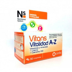 CINFA NS NUTRITIONAL SYSTEM VITANS VITALIDAD A-Z 30 COMP