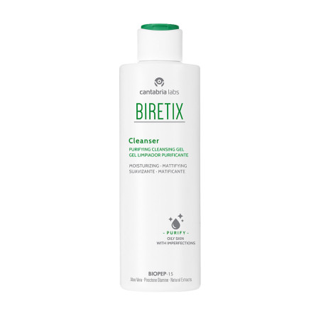 CANTABRIA LABS BIRETIX CLEANSER GEL LIMPIADOR PURIFICANTE 200ML