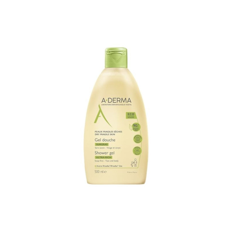 A-DERMA GEL DE DUCHA SOBREGRASO 500 ML