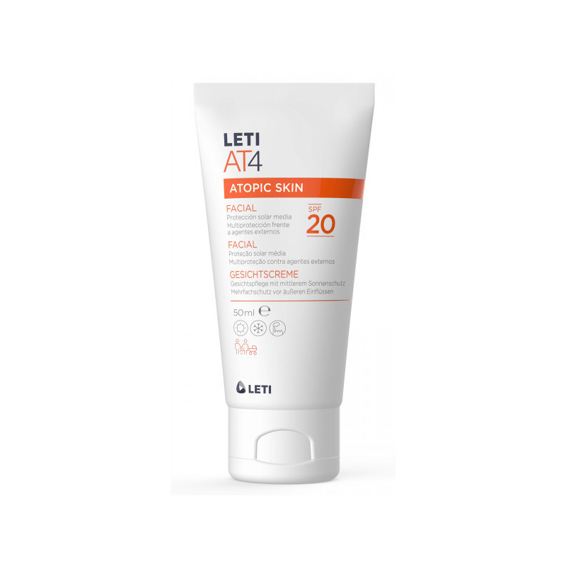 LETI AT4 FACIAL SPF 20 50 ML