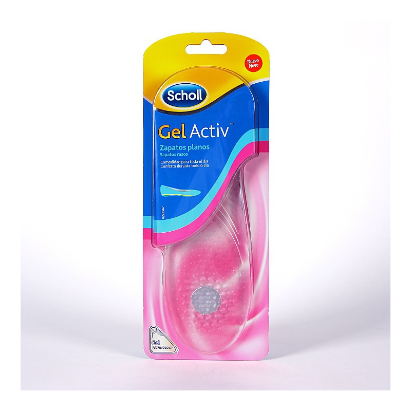 SCHOLL GEL ACTIV ZAPATO PLANO 1 PAR