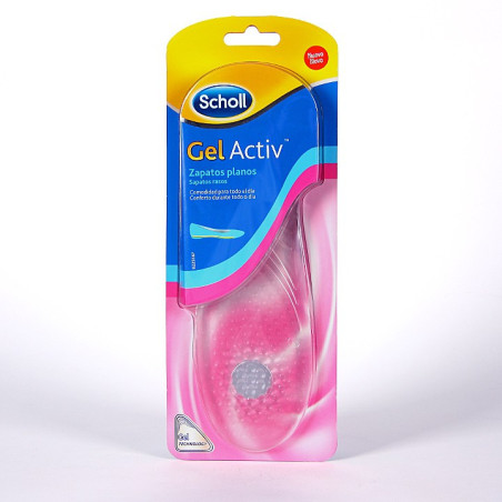 SCHOLL GEL ACTIV ZAPATO PLANO 1 PAR